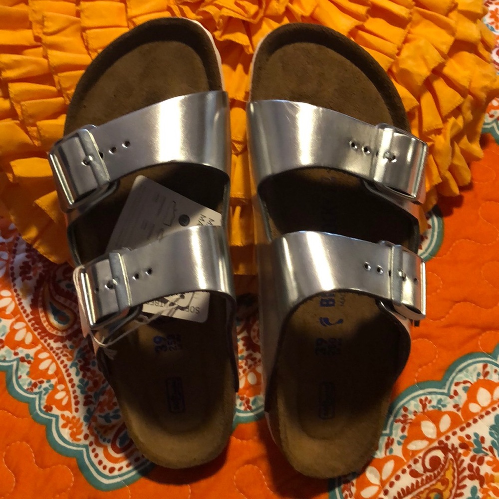 Sliver Arizona Birkenstock